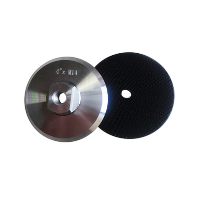 50mm 80mm 100mm 125mm 150mm 180mm Aluminum Base Polishing Pads Backer Pads For Electric Angle Grinders Air Polishers