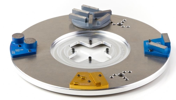 Universal Trapezoid Grinding Plates Double Rectangluar Diamond Bars Metal Bond Concrete Terrazzo Marble Granite Floor Grinding Shoes