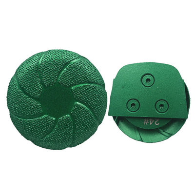 3'' Lavina Onfloor EDCO Quick Change Backing Vacuum Brazed Diamond Grinding Pucks For Concrete Natural Stone Grinding or Hardwood Flooring Sanding