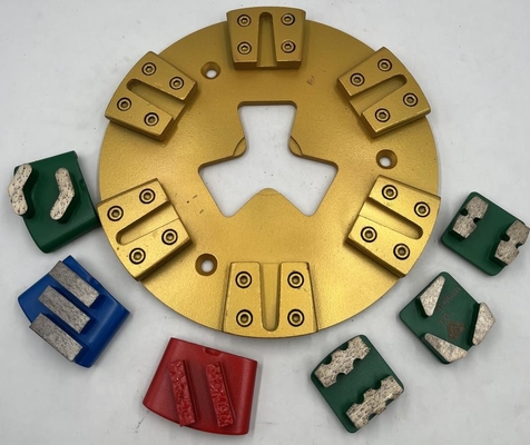 270mm HTC Plate With EZ Change And Redi Lock Slots To Be Able To Use HTC And Husqvarna Tools