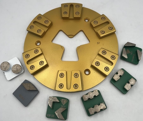 270mm HTC Plate With EZ Change And Redi Lock Slots To Be Able To Use HTC And Husqvarna Tools
