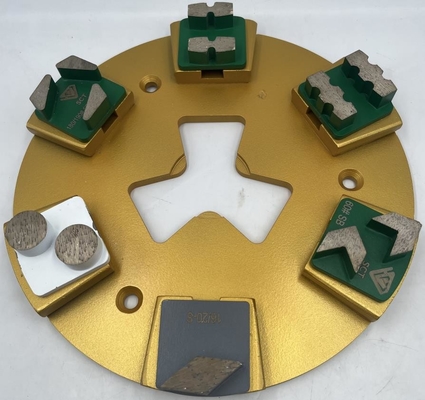 270mm HTC Plate With EZ Change And Redi Lock Slots To Be Able To Use HTC And Husqvarna Tools