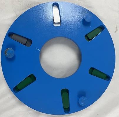Klindex Superconcrete Walk Behind Planetary Floor Grinders 240mm Conversion Plate W/ Six Redi Lock Slots