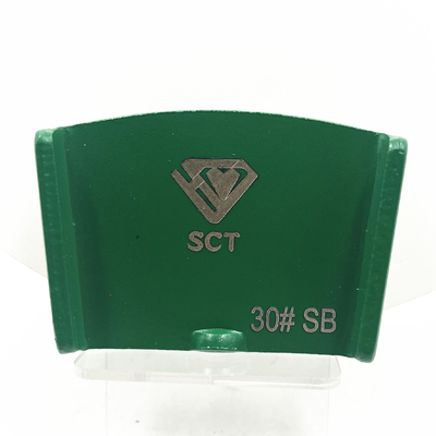 HTC EZ Change Slide On Double Zigzag Segments Metal Bonded Concrete Terrazzo Floor Diamond Grinding Wings