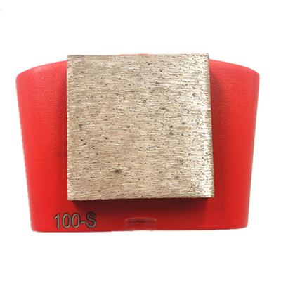 HTC EZ Change Slide On Square Shaped Diamond Blocks Concrete Terrazzo Floor Grinding Shoes