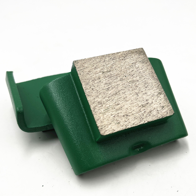 HTC EZ Change Slide On Square Shaped Diamond Blocks Concrete Terrazzo Floor Grinding Shoes