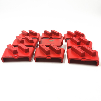 HTC EZ Change Slide On Double Split PCD Bars Concrete Terrazzo Floor Preparation Glue Mastic Coating Removal Cutter