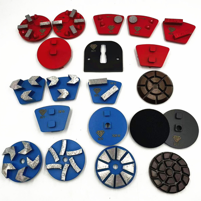 3'' STI Prepmaster Double Integrated Pins EG Change System Floor PreparatIon Damaged Floor Coverings Removal PCD Pucks W/ Four Full Round Pcds And Four Protection Diamond Bars