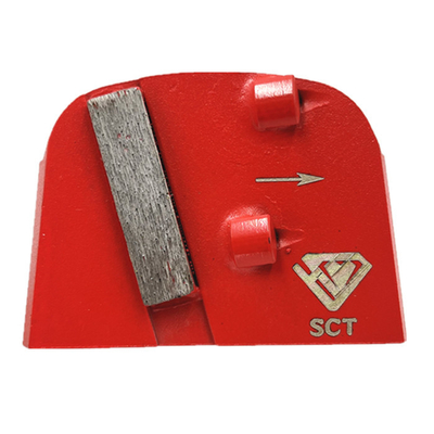 Lavina Onfloor EDCO Slim-Fit Trapezoid Shaped Double 1/4PCDs Plus Single Diamond Bar Floor Removal Surface Preparation Tools
