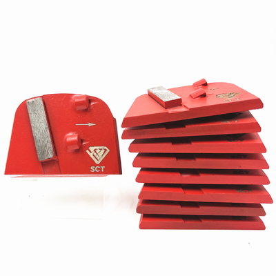 Lavina Onfloor EDCO Slim-Fit Trapezoid Shaped Double 1/4PCDs Plus Single Diamond Bar Floor Removal Surface Preparation Tools