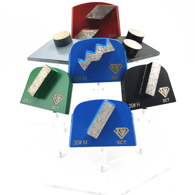 Lavina Onfloor EDCO Slim Fit Single Rectagular Diamond Bar Trapezoid Grinding Segments For Concrete Terrazzo Floors