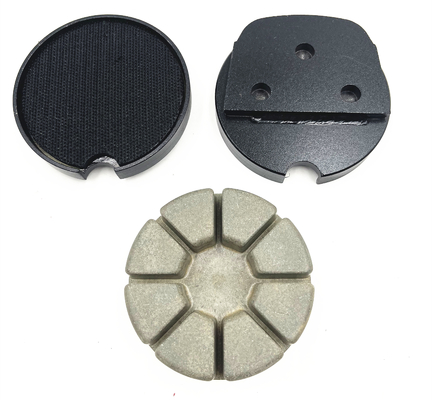 Lavina Onfloor EDCO Slim Fit Trapezoid Backing Velcro Holder For 3'' 4'' Resin Bond Velcro Backer Diamond Polishing Pucks