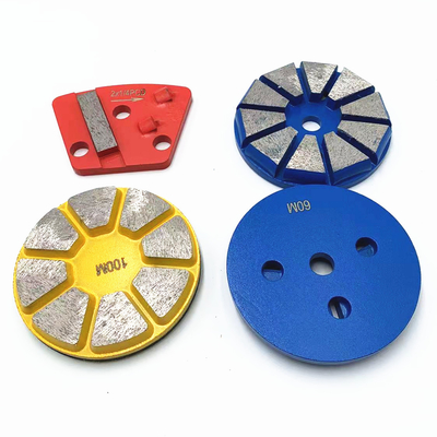 Lavina Onfloor EDCO Slim Fit Trapezoid Conversion Adapter Holder For ASL Xingyi Ironhorse Wolfpack Magnetic Diamond Grinding Tools For Concrete Terrazzo Floorings