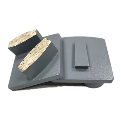 Scanmaskin Snap On Double Coffin Diamond Segments Metal Bond Concrete Terrazzo Floor Grinding Shoes
