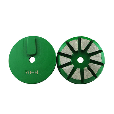 Husqvarna Redi Lock 3'' 10S Diamond Segments Metal Bonded Concrete Terrazzo Floor Grinding Pucks