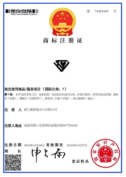 China SUPER CONCRETE TOOLS LTD certification